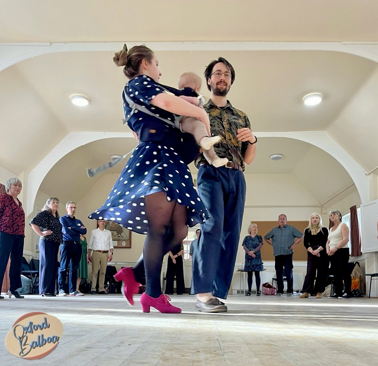 Andrew & Eloise with baby